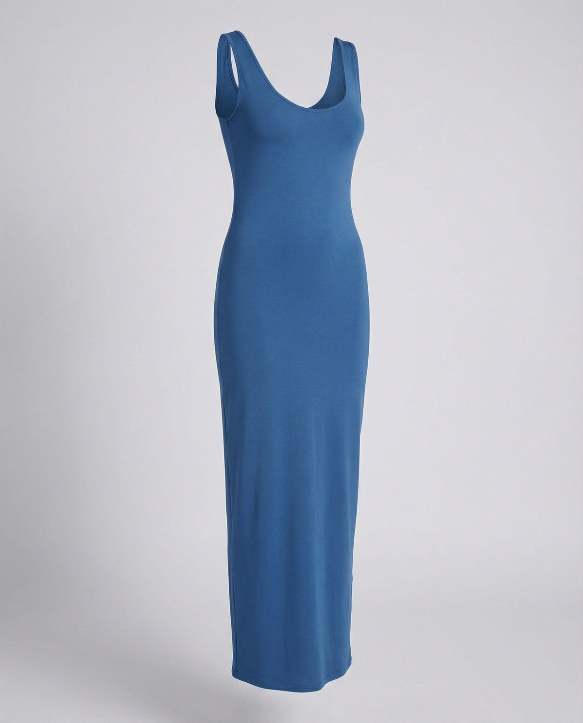 Danielle Scoop Neck Bodycon Maxi Dress_5