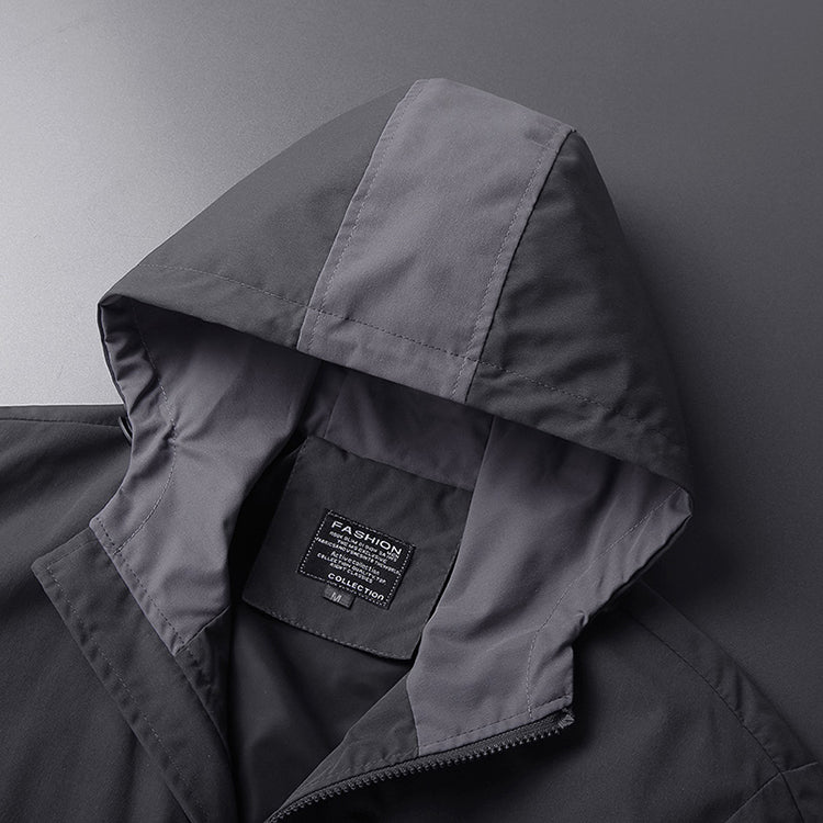 RENZO CAMO WINDBREAKER