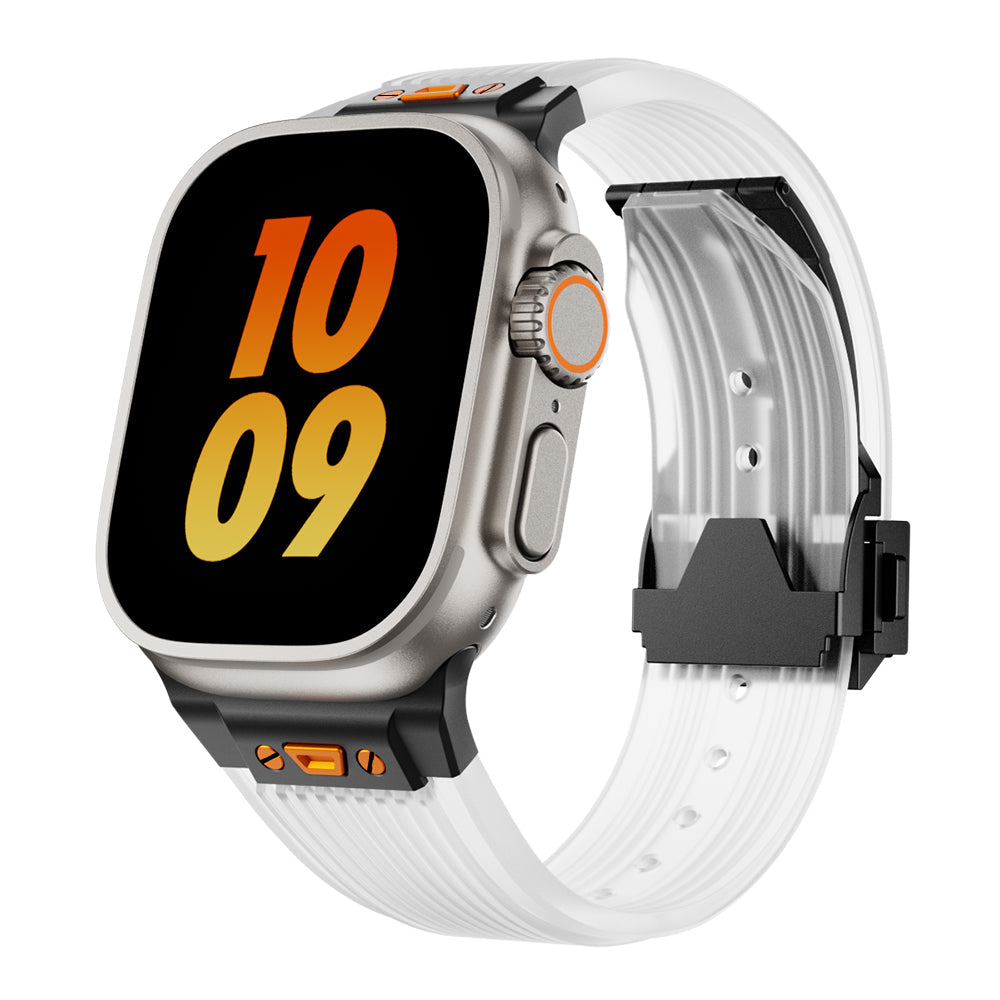 Montclair Translucent Silicone Apple Watch Band