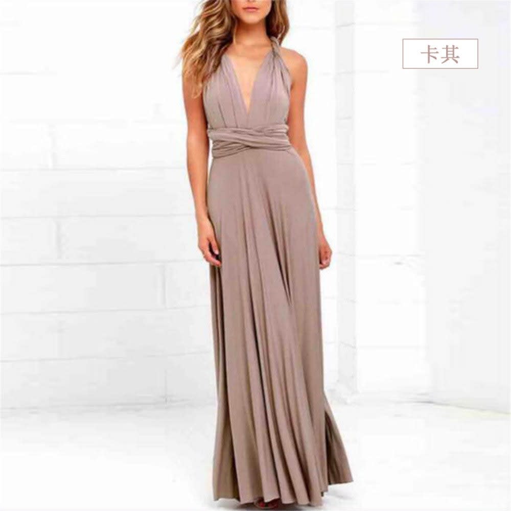 Allegra Backless Multiway Bandage Party Maxi Dress_15