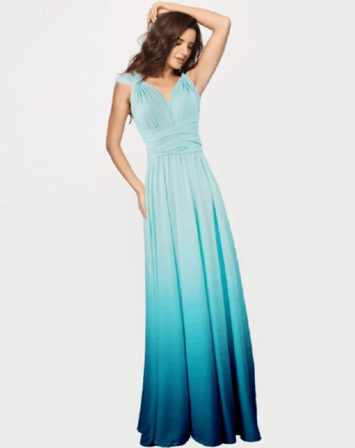 Sloane Convertible Multiway Bandage Party Maxi Dress_4