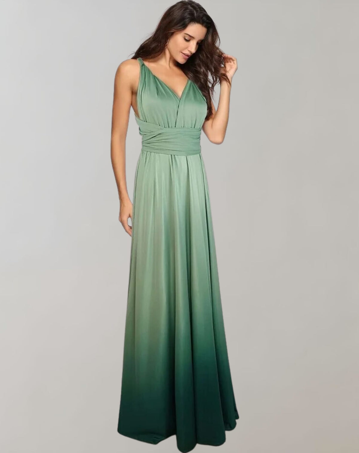 Sloane Convertible Multiway Bandage Party Maxi Dress_5
