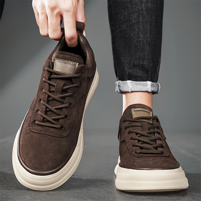Massimo Suede Leather Sneakers