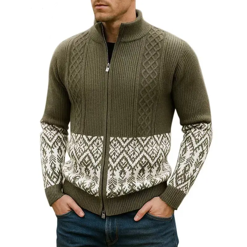Cole Archer Nordic Zip Sweater
