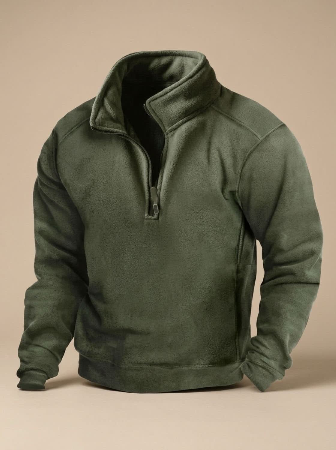 Caleb Fleece Quarter Zip Pullover_3