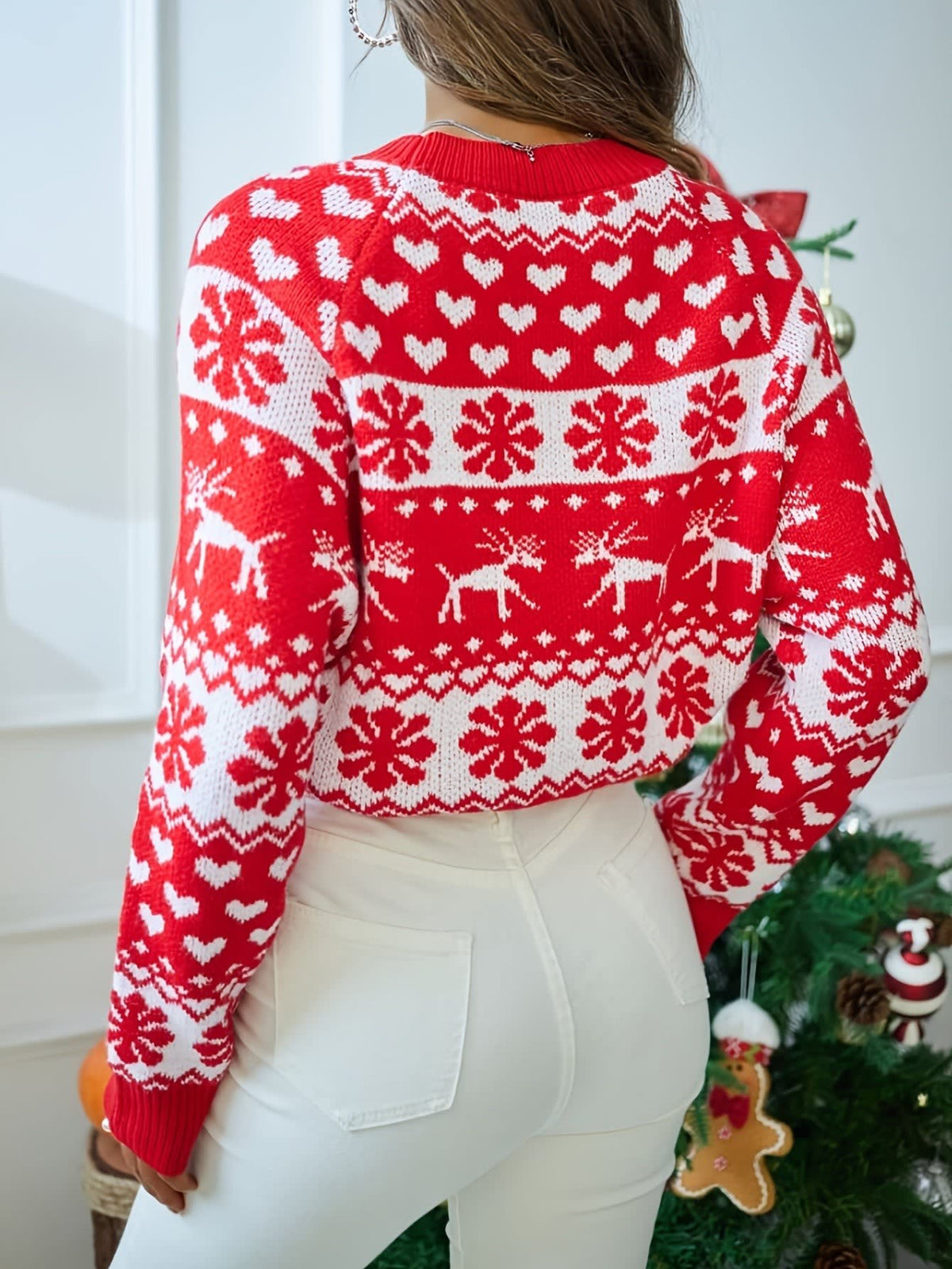 Colette Reindeer Fair Isle Christmas Sweater_2