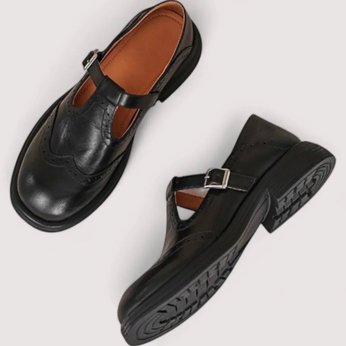 Janet Non-Slip Mary Jane Orthopedic Shoes_2