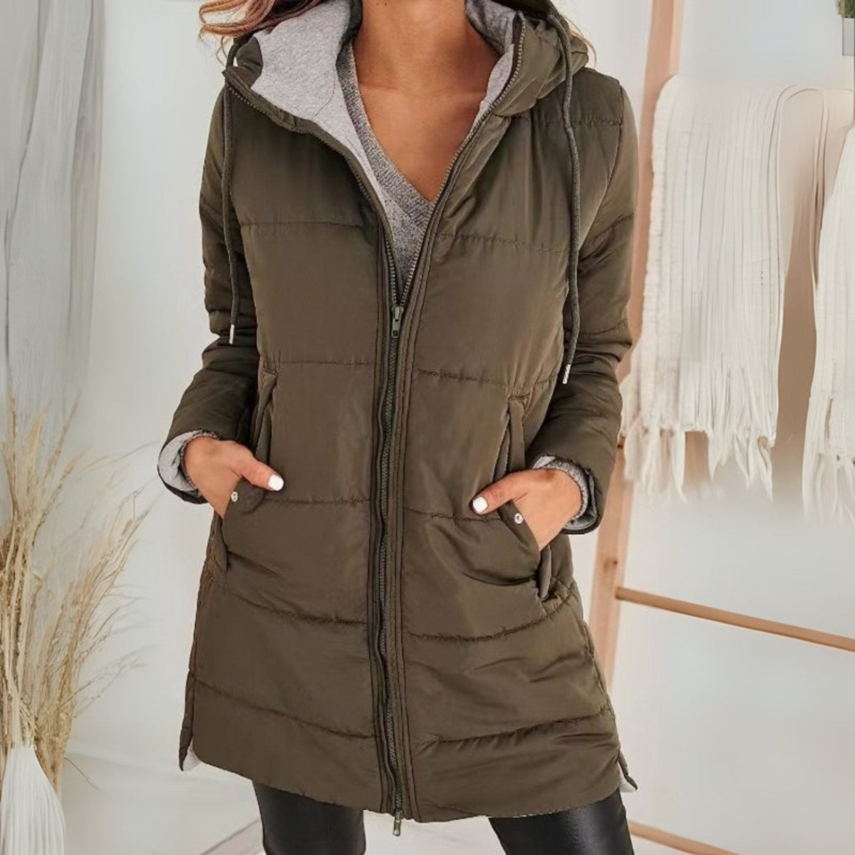 Galatea Longline Hooded Puffer Jacket_3