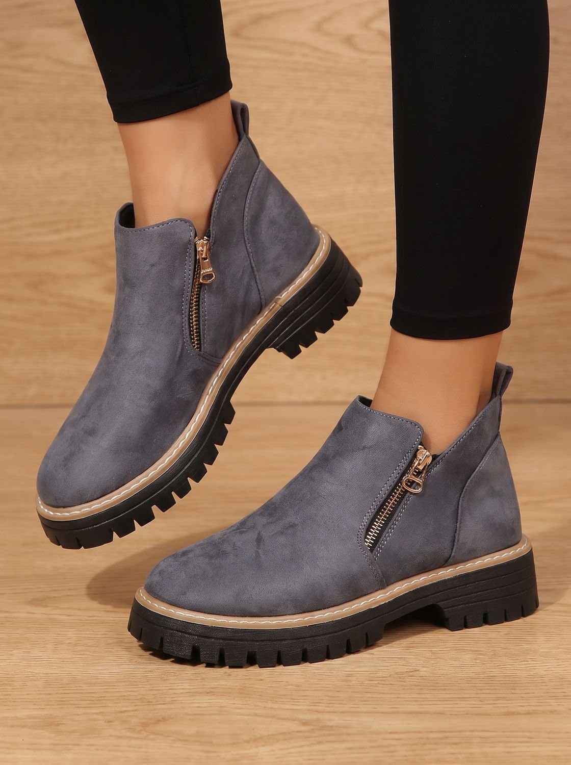 Miranda Arch Support Non-Slip Orthopedic Boots_7