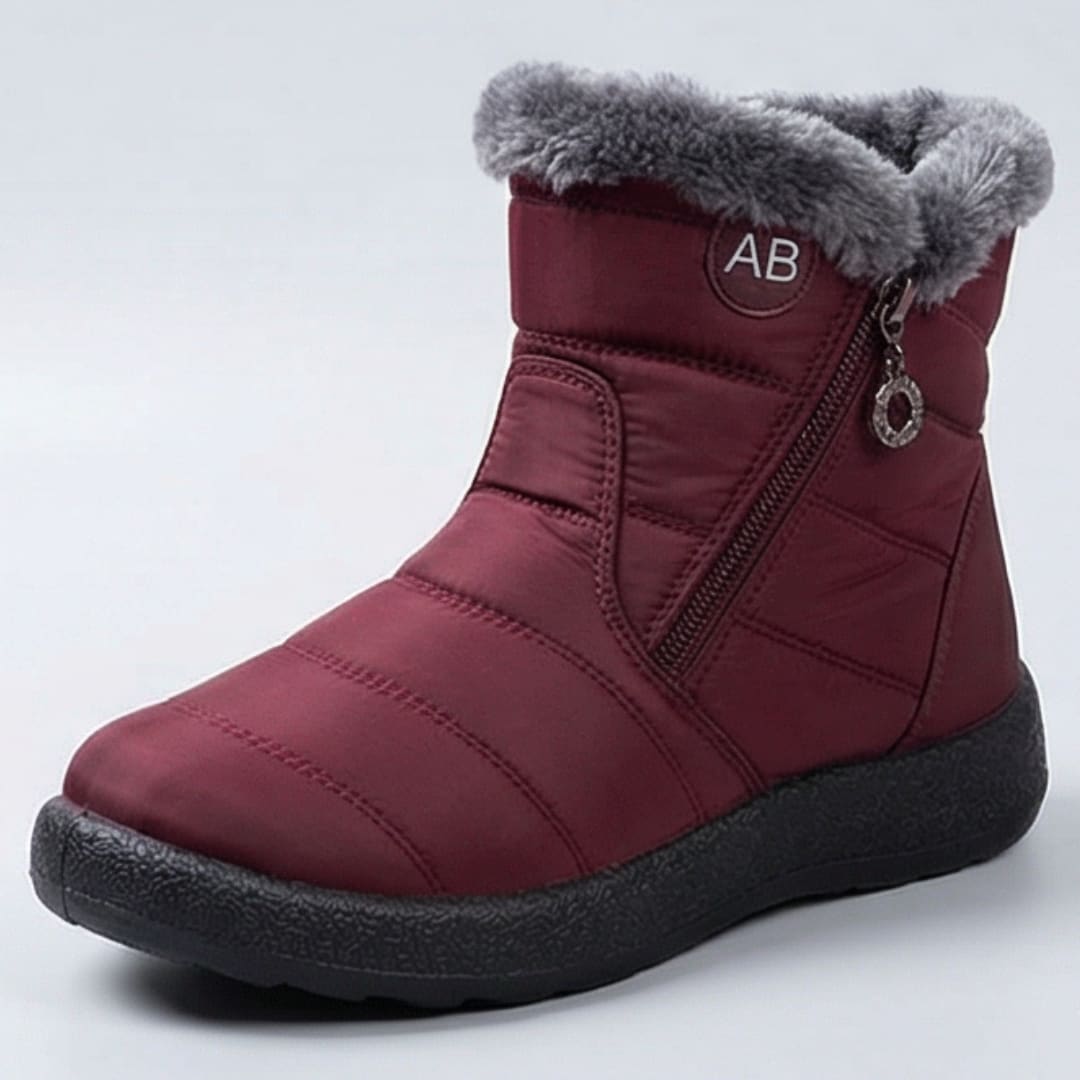 Rhea Fur Lined Side Zip Winter Boots_13