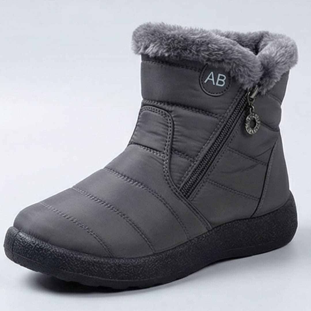 Rhea Fur Lined Side Zip Winter Boots_16