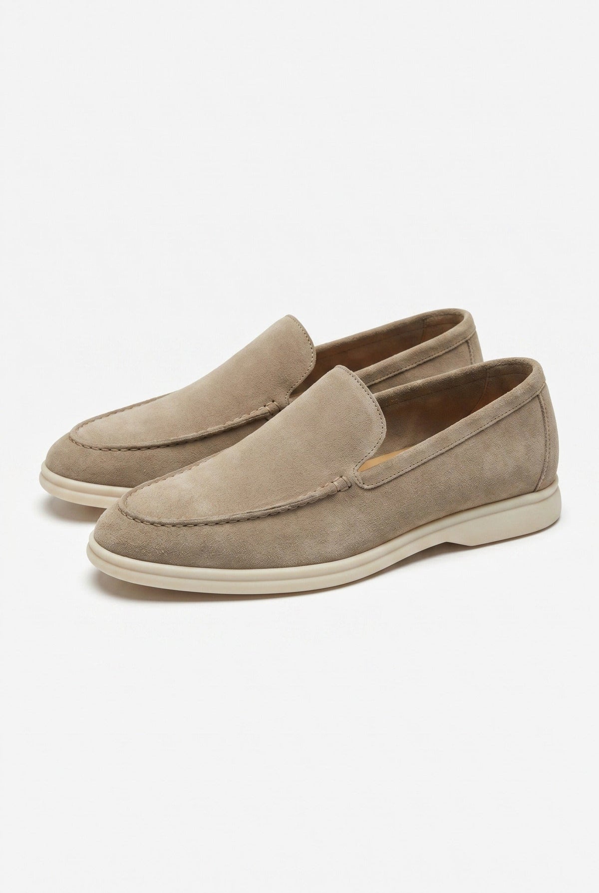 Ulysses Suede Slip On Loafers_4