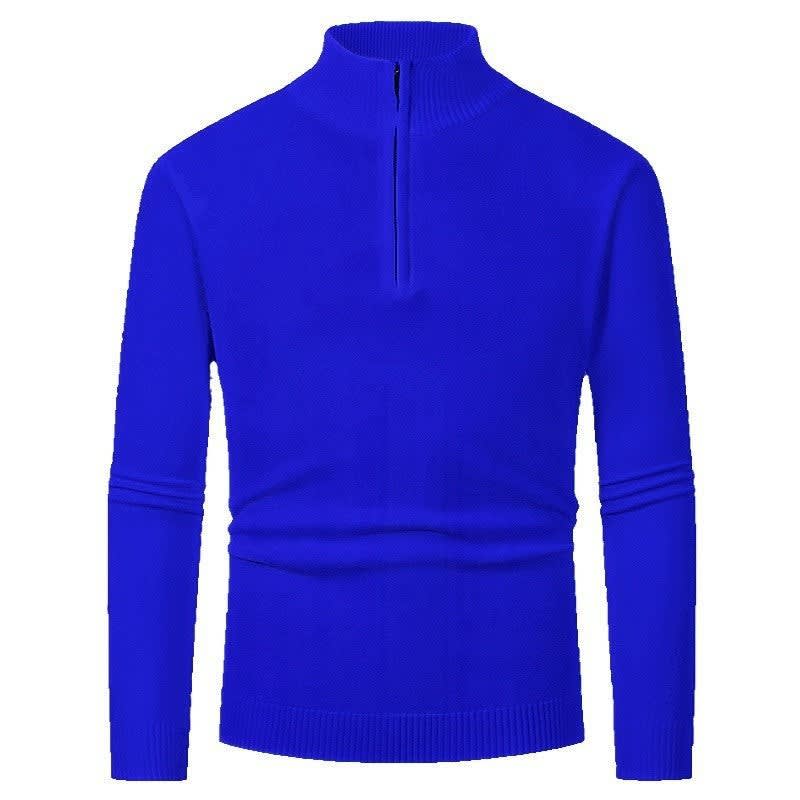 Matteo Slim Fit Half Zip Sweater_7