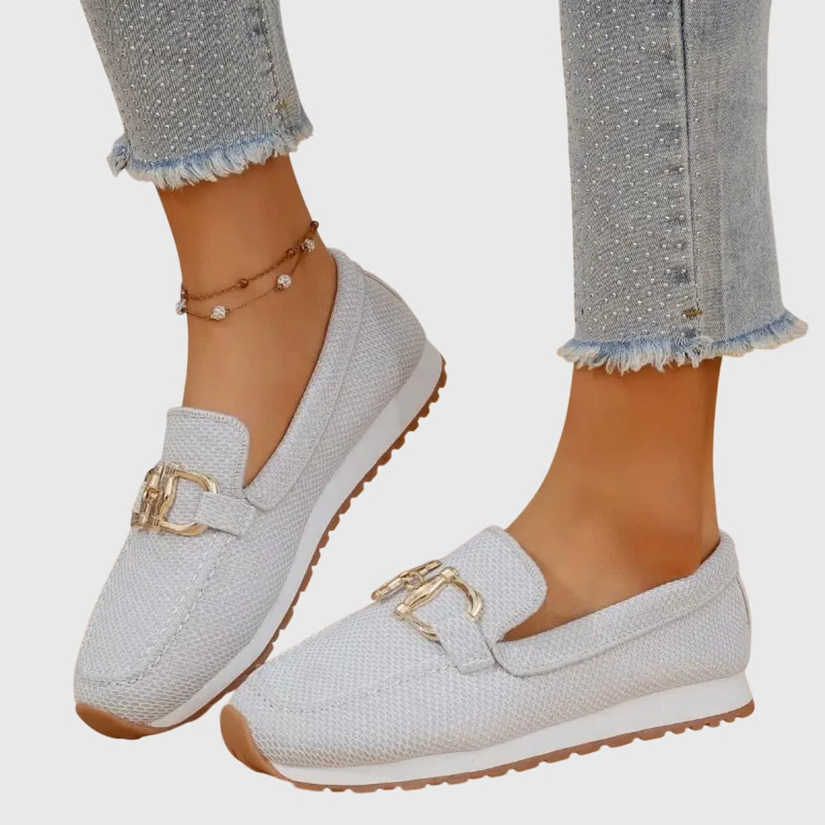 Tessa Cushioned Breathable Orthopedic Loafers_4