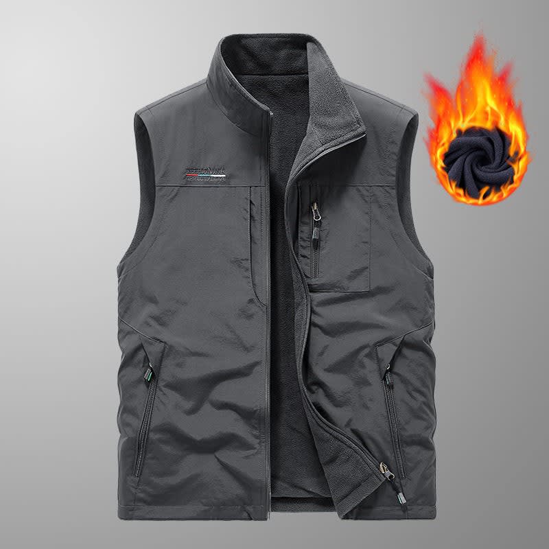 Theodore Windproof Fleece Vest_4