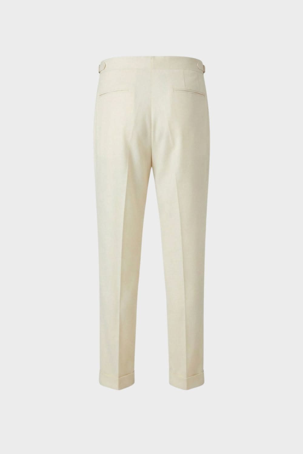 Rolando Pleated Straight Leg Trousers_2