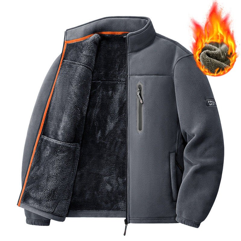 Victor Windproof Sherpa Fleece Jacket_4
