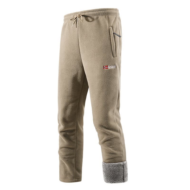 Walter Sherpa Lined Fleece Joggers_9