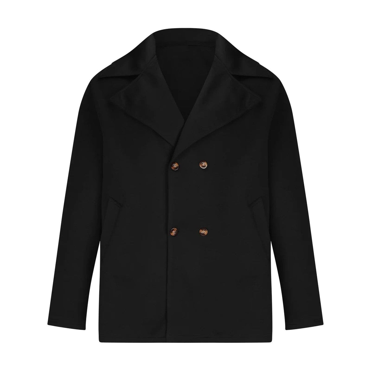Henry Wide Lapel Double-Breasted Pea Coat_10