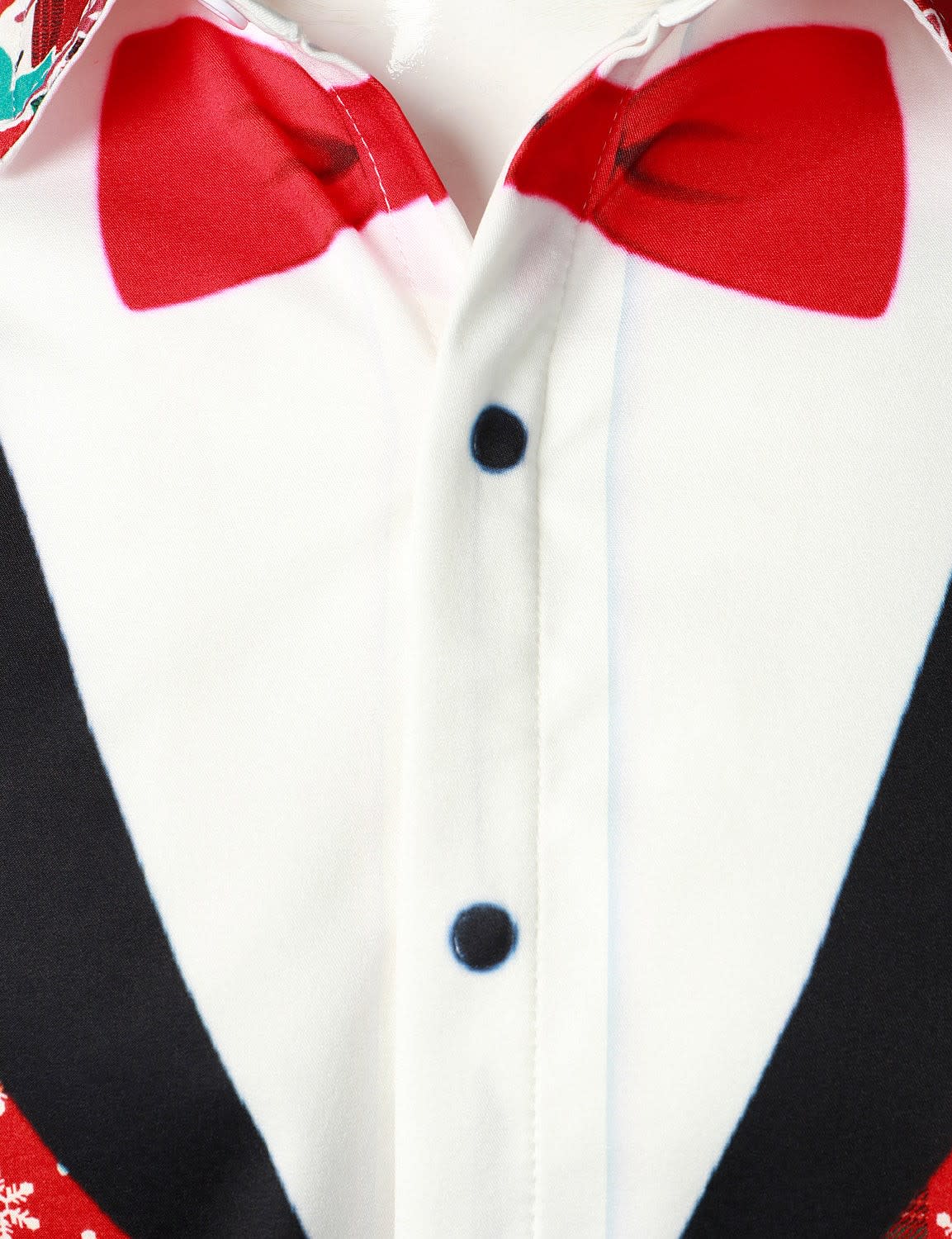 Wyatt Tuxedo Print Ugly Christmas Shirt_5