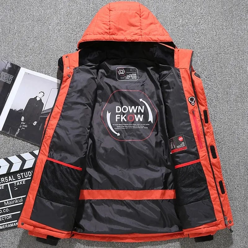 Joshua Windproof Down Ski Suit Jacket and Pants_9