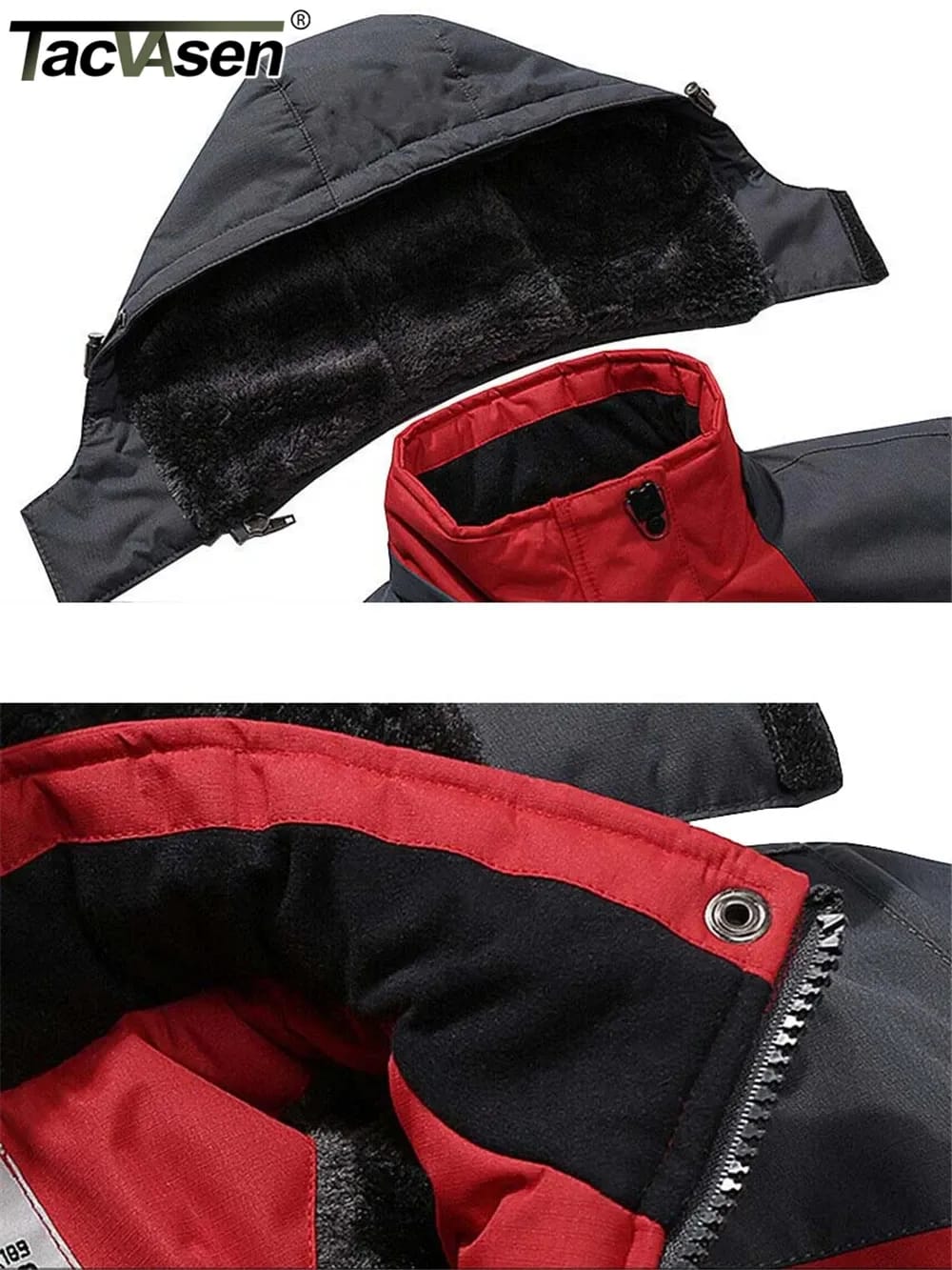 Kyle Fleece Lined Ski Jacket with Removable Hood_14