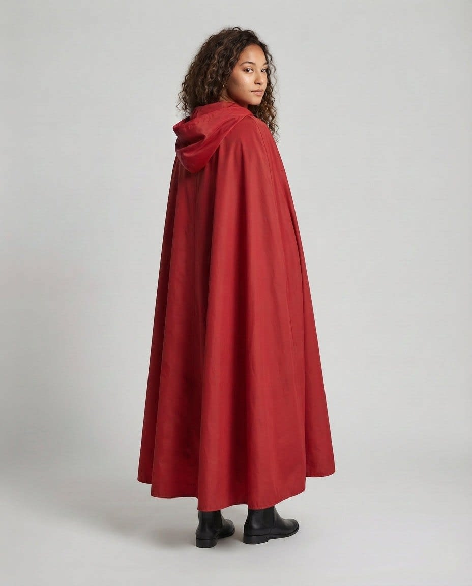 Noelle Gingham Red Riding Hood Costume Dress_3