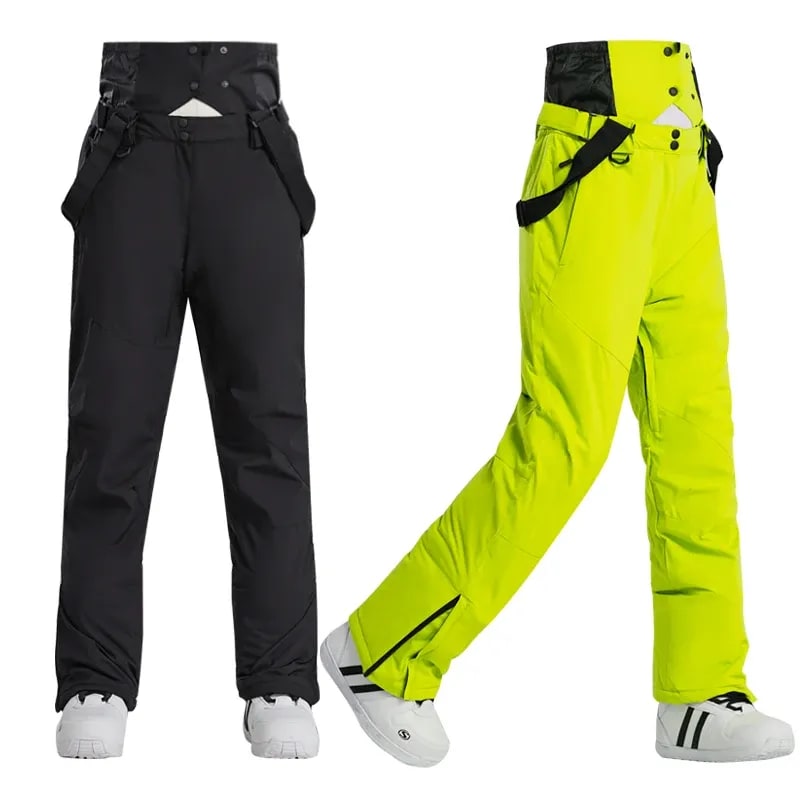 Loren Waterproof Insulated Ski Pants with Suspenders_13