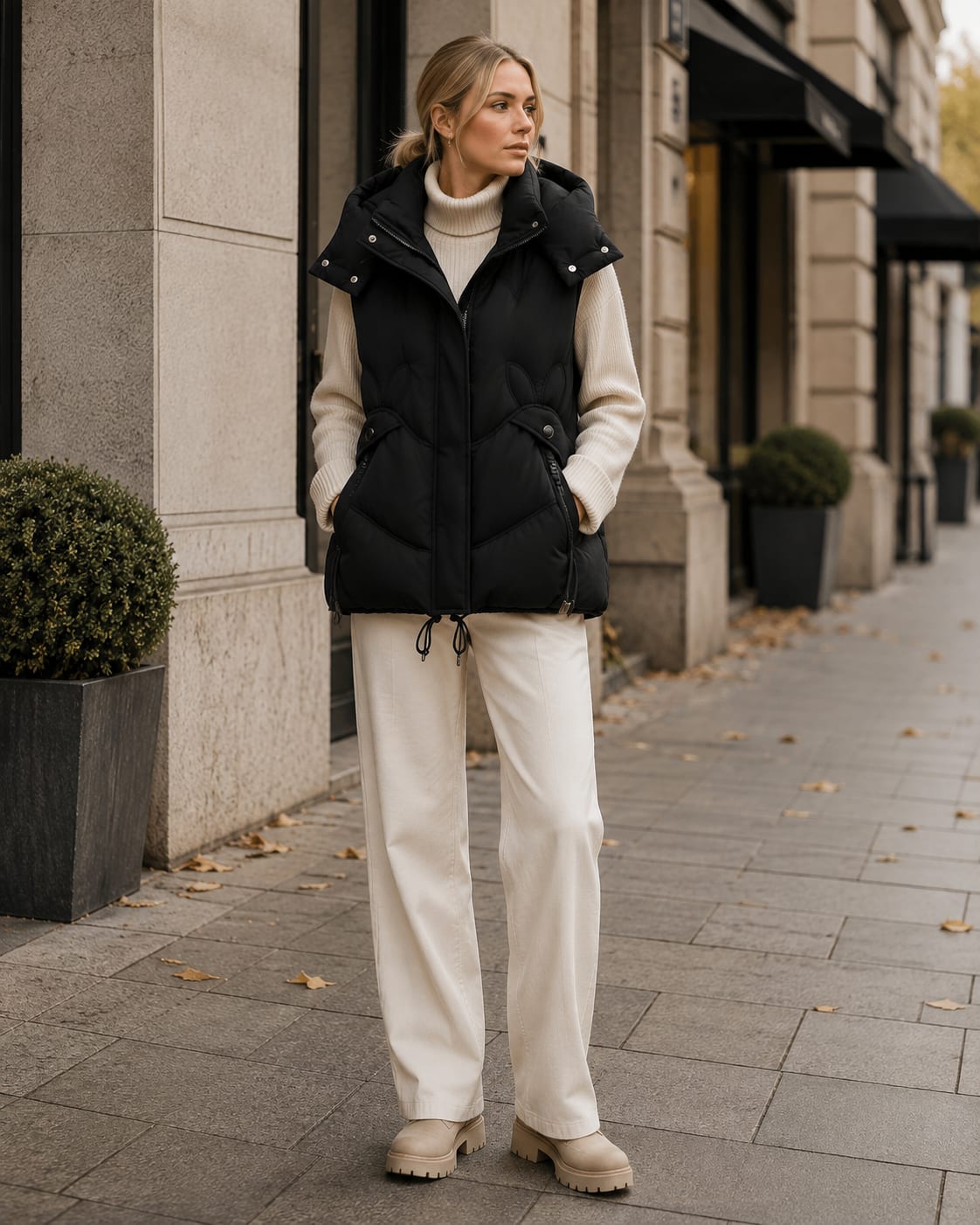 Jolene Hooded Quilted Puffer Vest_5
