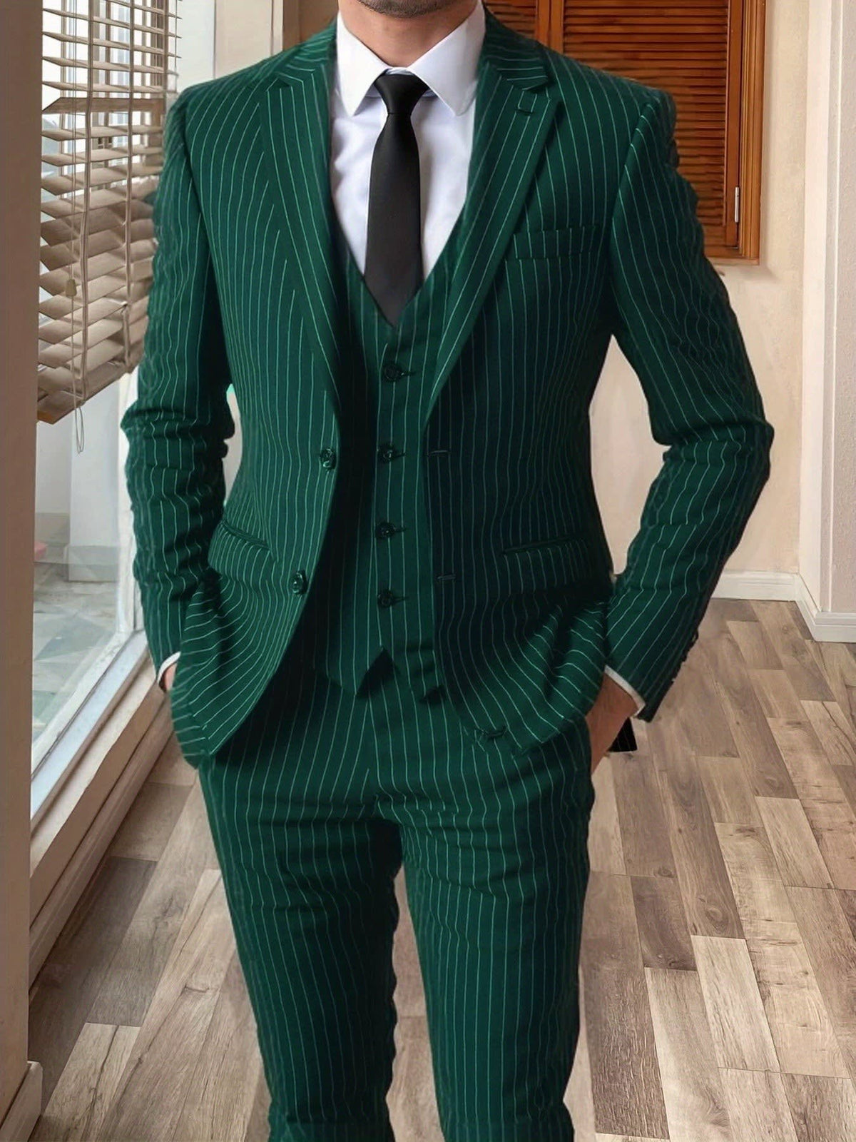 Adrian Pinstripe Three Piece Suit_8