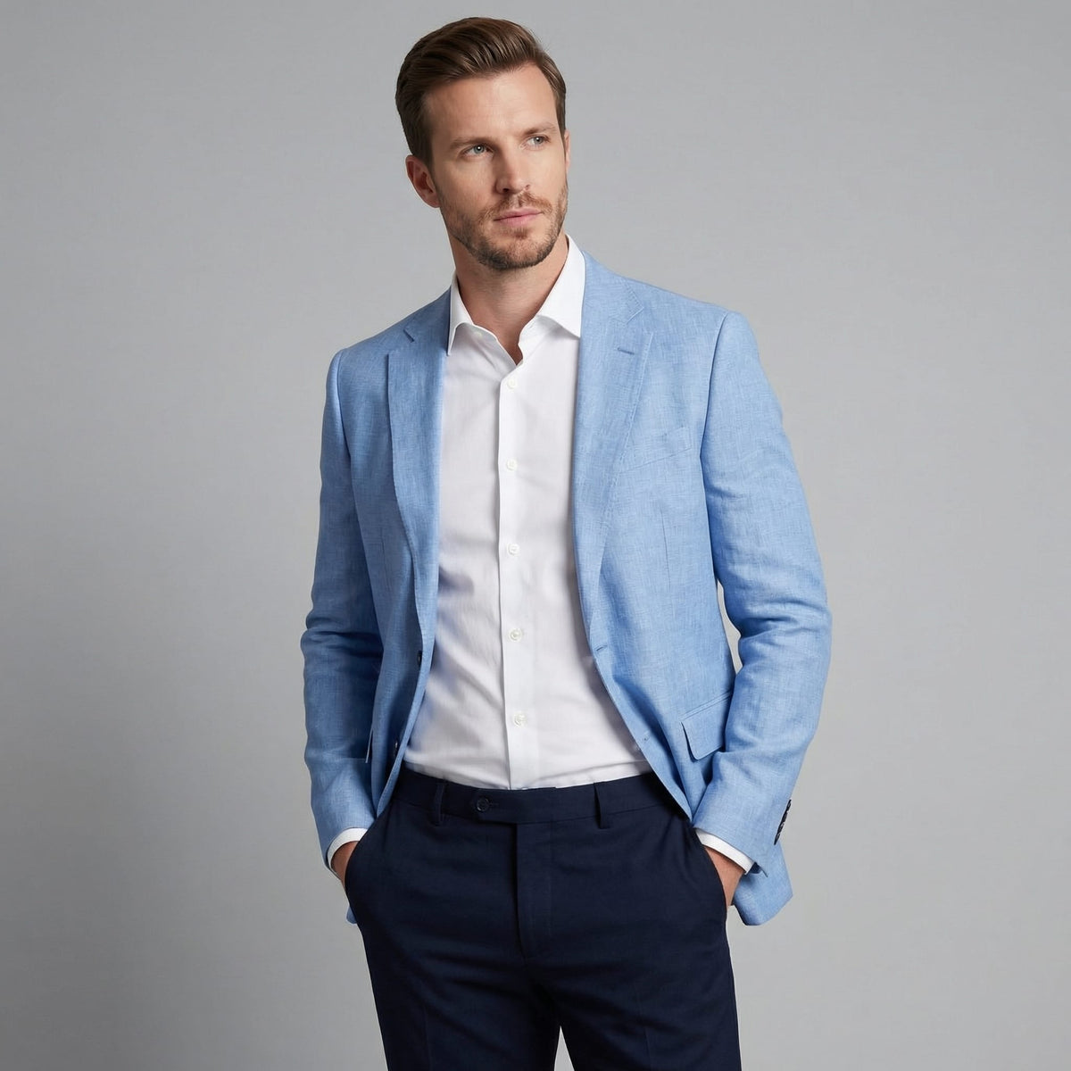 Evander Textured Linen Blazer_6