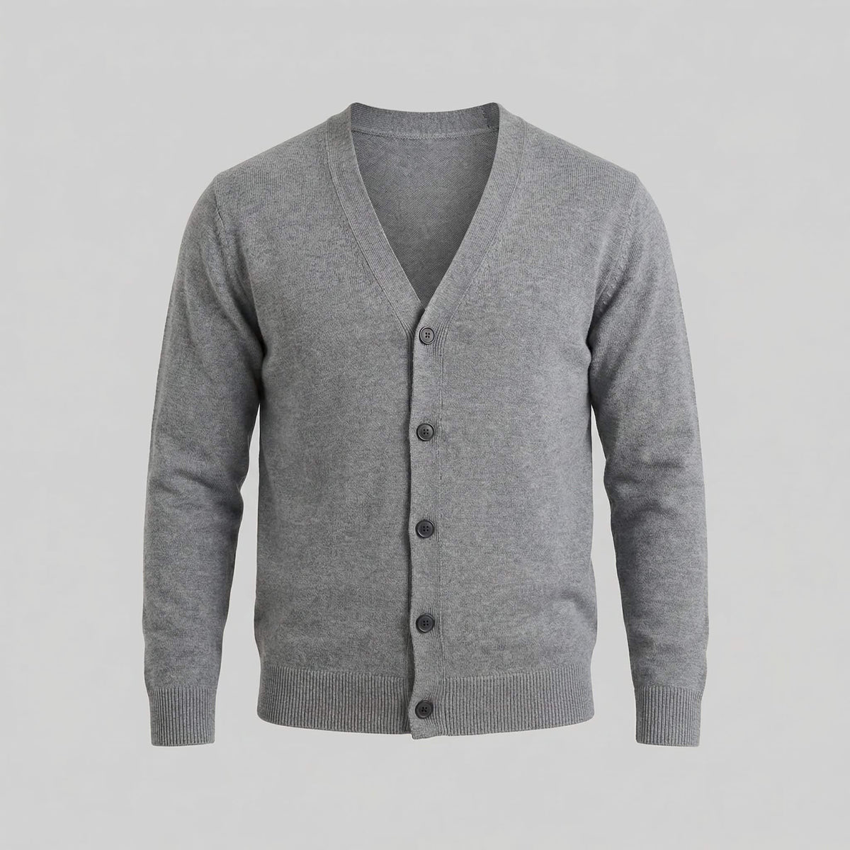 Logan Button Front V-Neck Cardigan_4