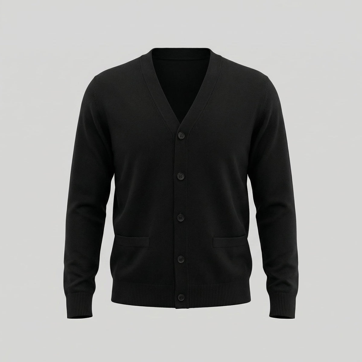 Logan Button Front V-Neck Cardigan_9