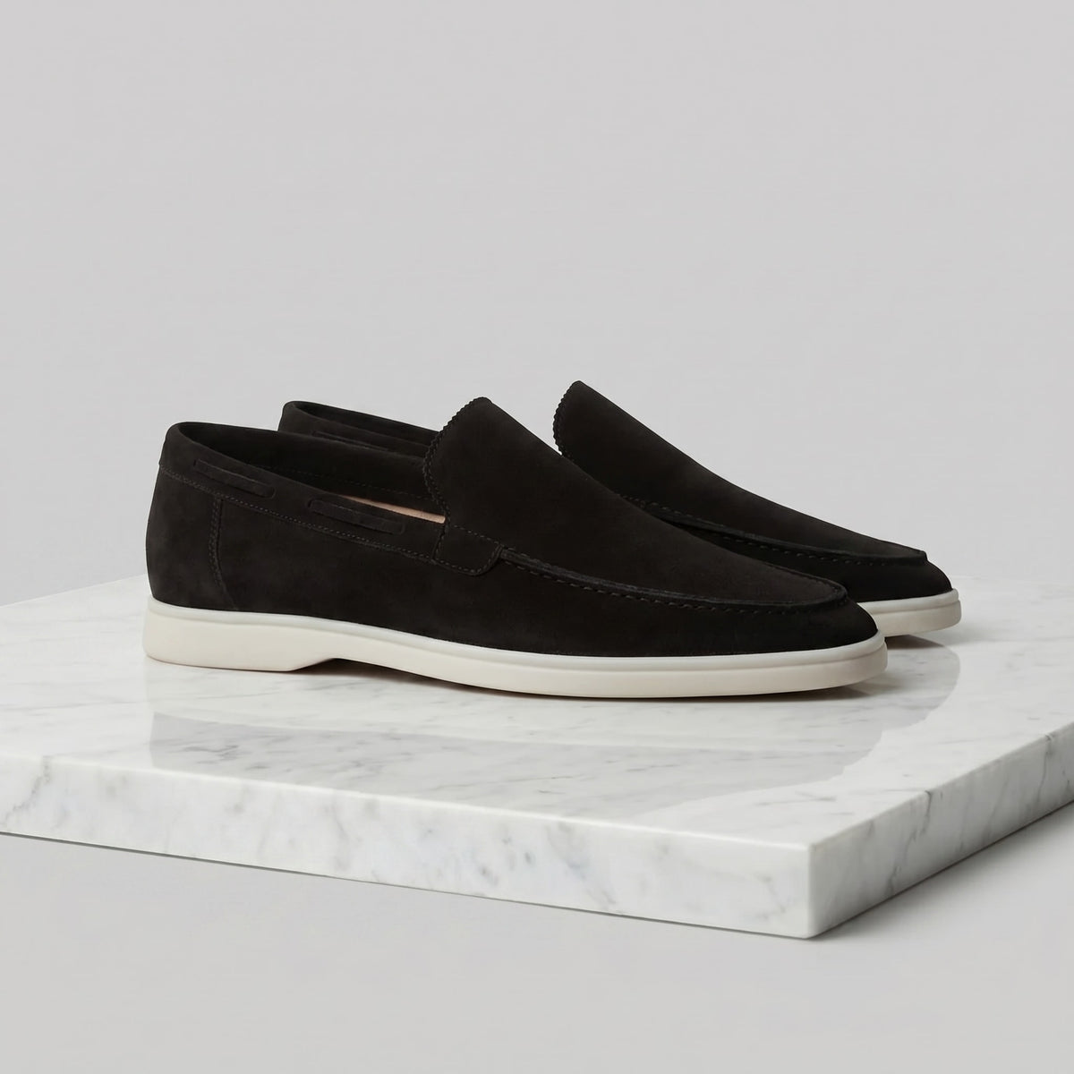 Douglas Suede Slip On Loafers_21
