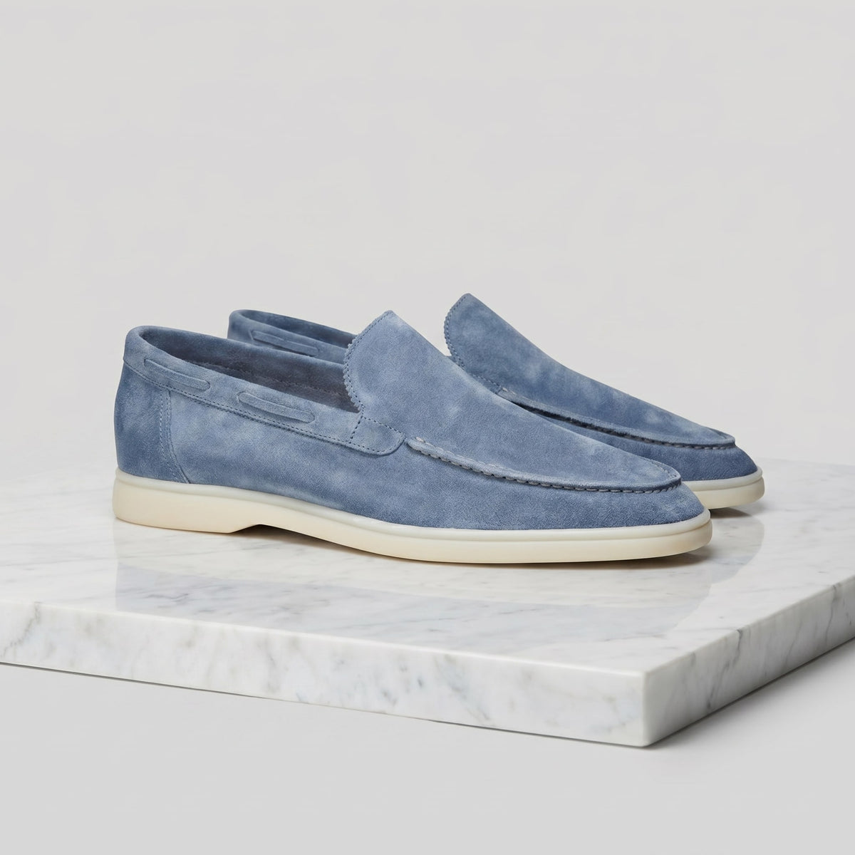 Douglas Suede Slip On Loafers_26