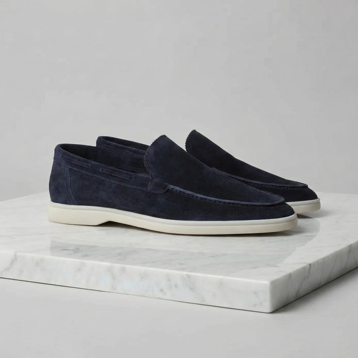 Douglas Suede Slip On Loafers_29