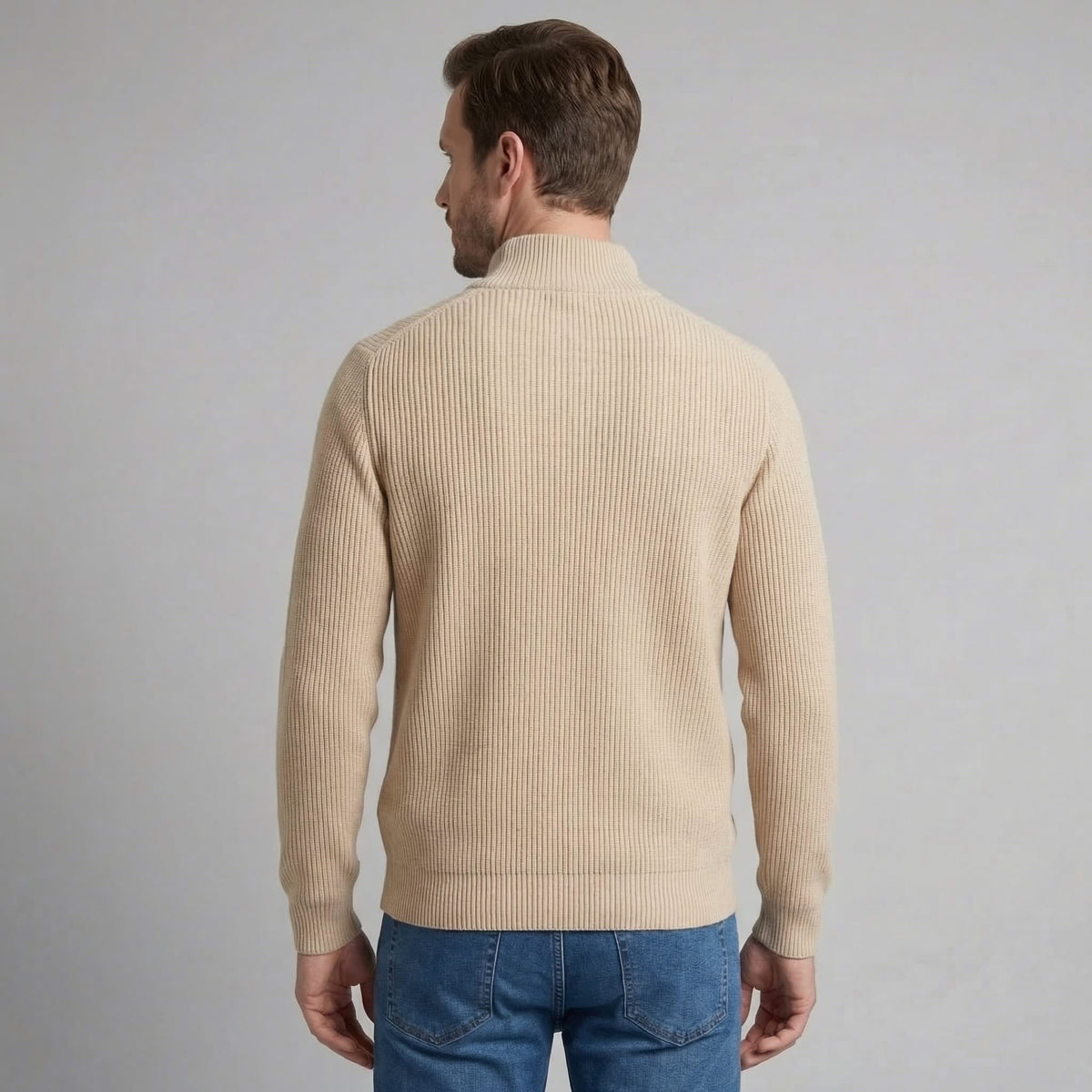Parker Ribbed Zip Up Cardigan_3