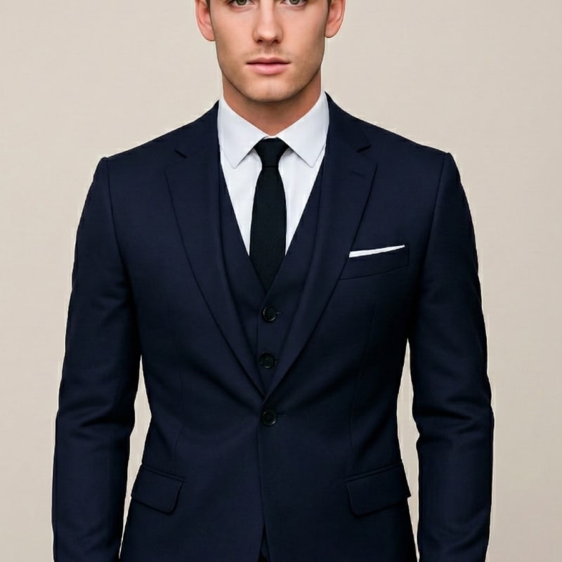 Dewey Slim Fit Three Piece Suit_1
