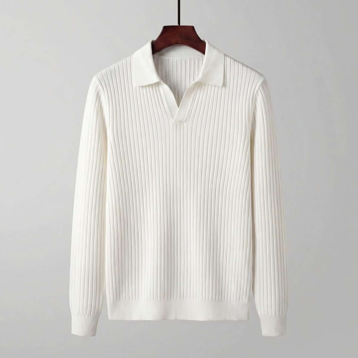 Shepherd Ribbed Long Sleeve Polo_2