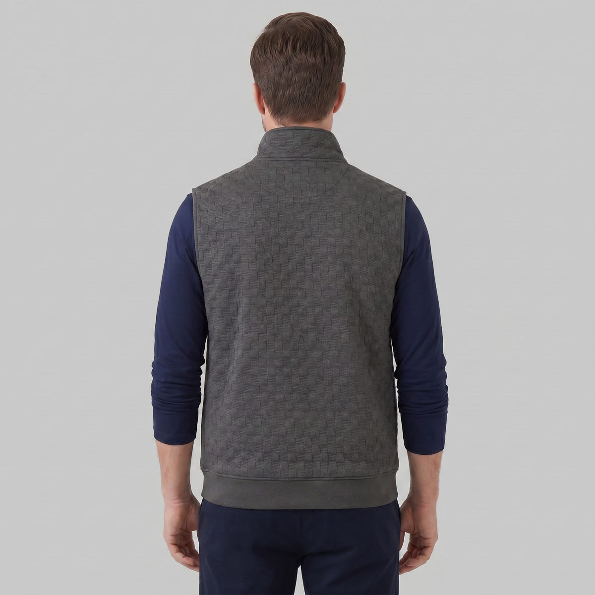 Callum Textured Knit Zip Vest_3