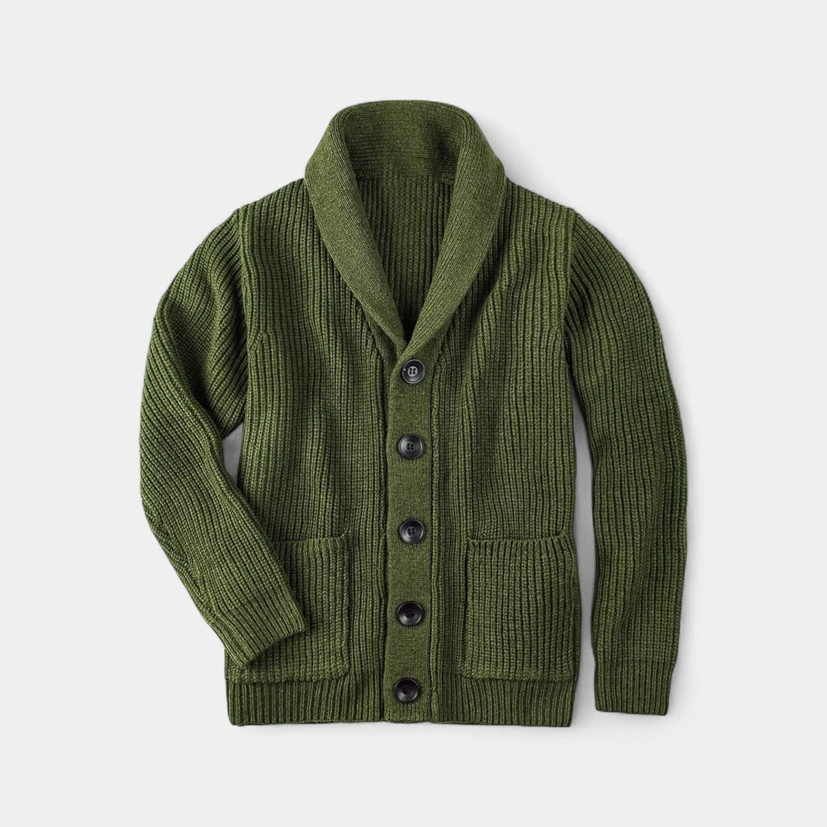 Nestor Wool Shawl Collar Cardigan_4