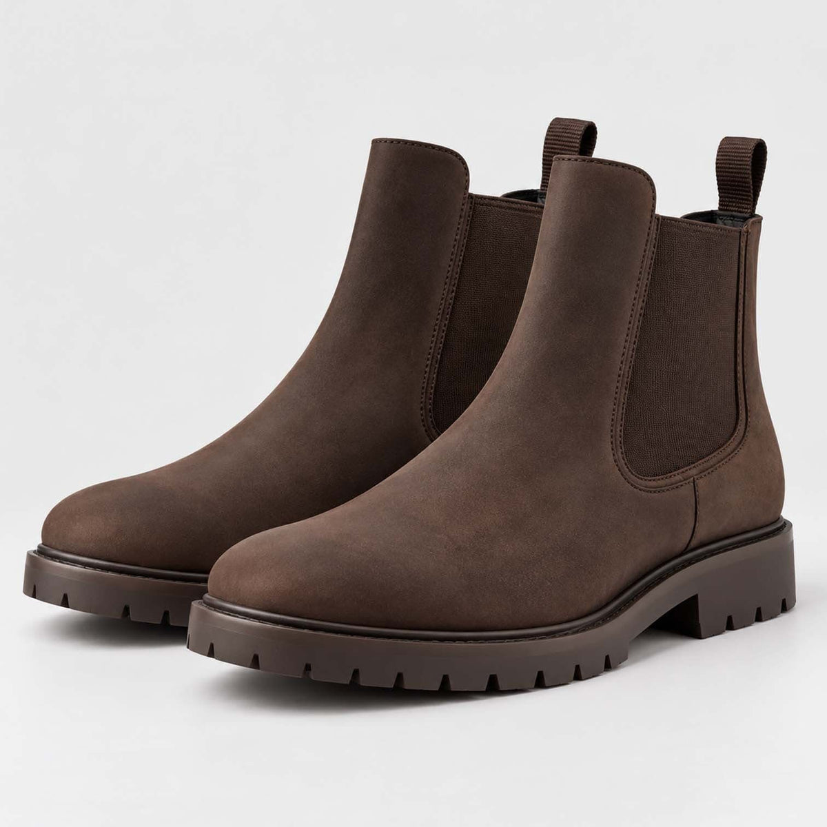 Nolan Suede Lug Sole Chelsea Boots_19