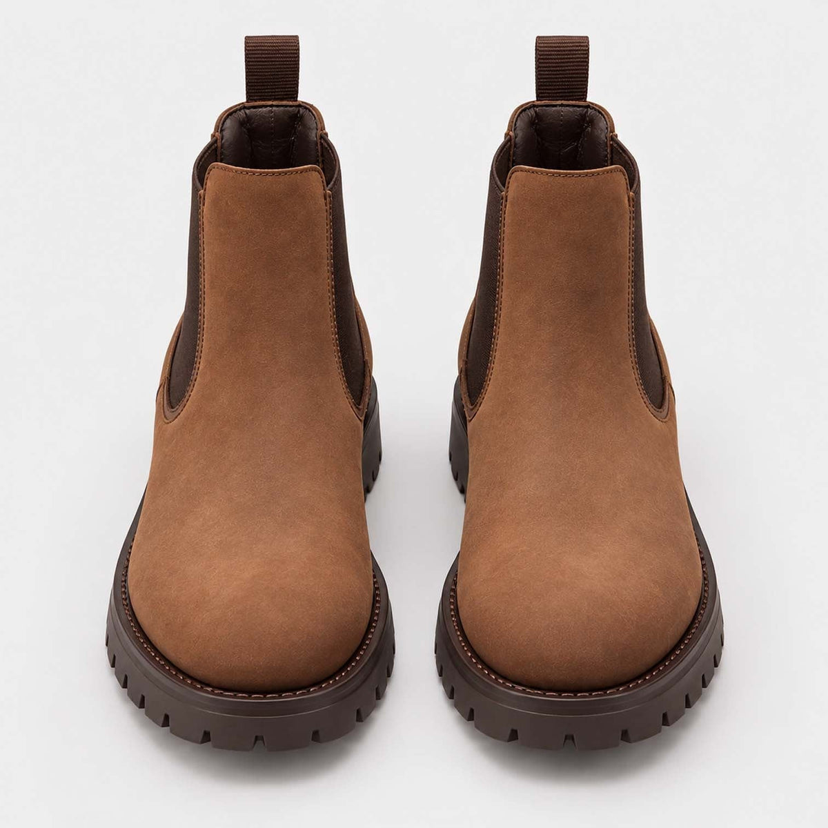 Nolan Suede Lug Sole Chelsea Boots_9
