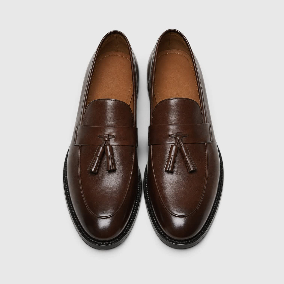 Ronald Leather Tassel Loafers_7