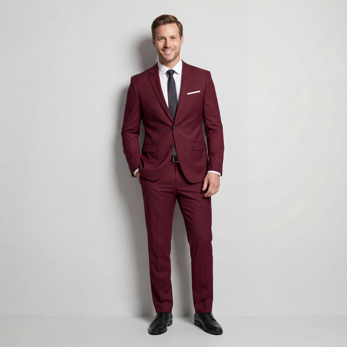 Stanley Tailored Fit Wool Blend Suit_2