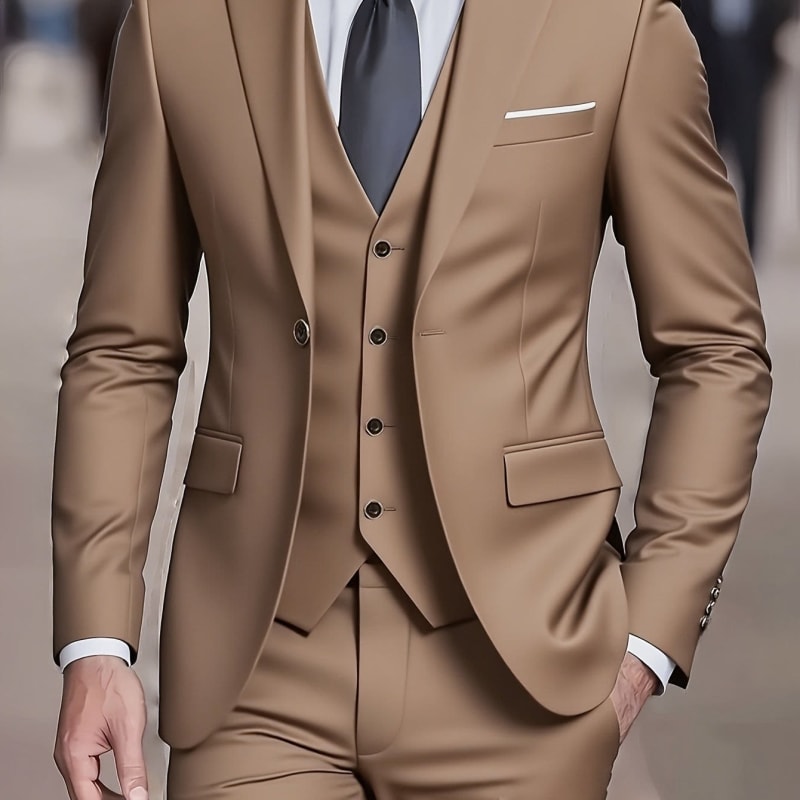 Julian Slim Fit Three Piece Suit_1
