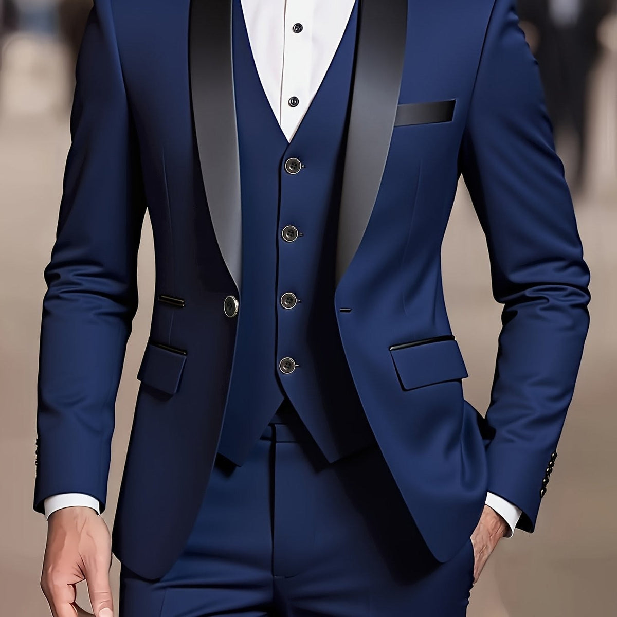 Julian Slim Fit Three Piece Suit_16