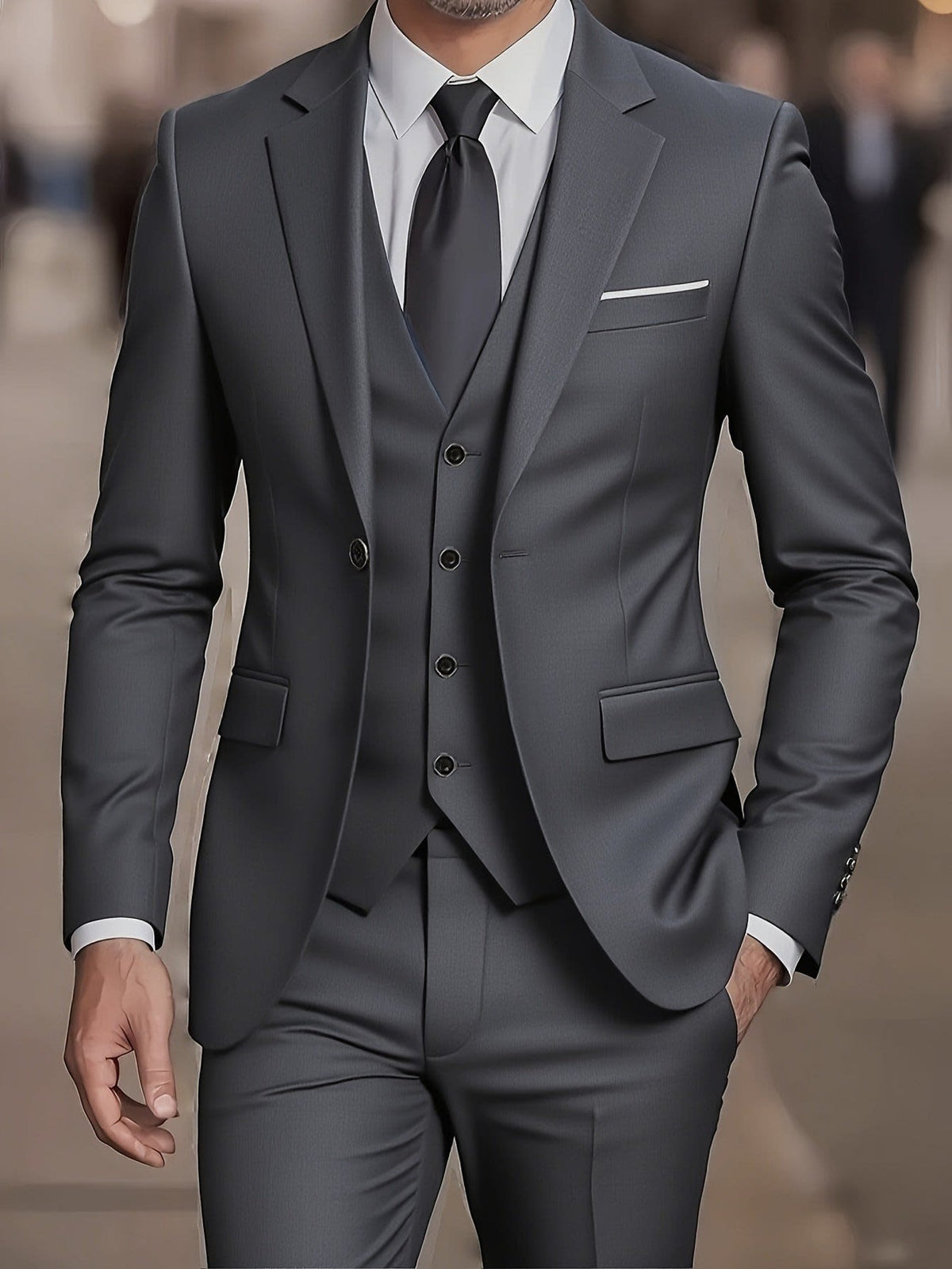 Julian Slim Fit Three Piece Suit_7