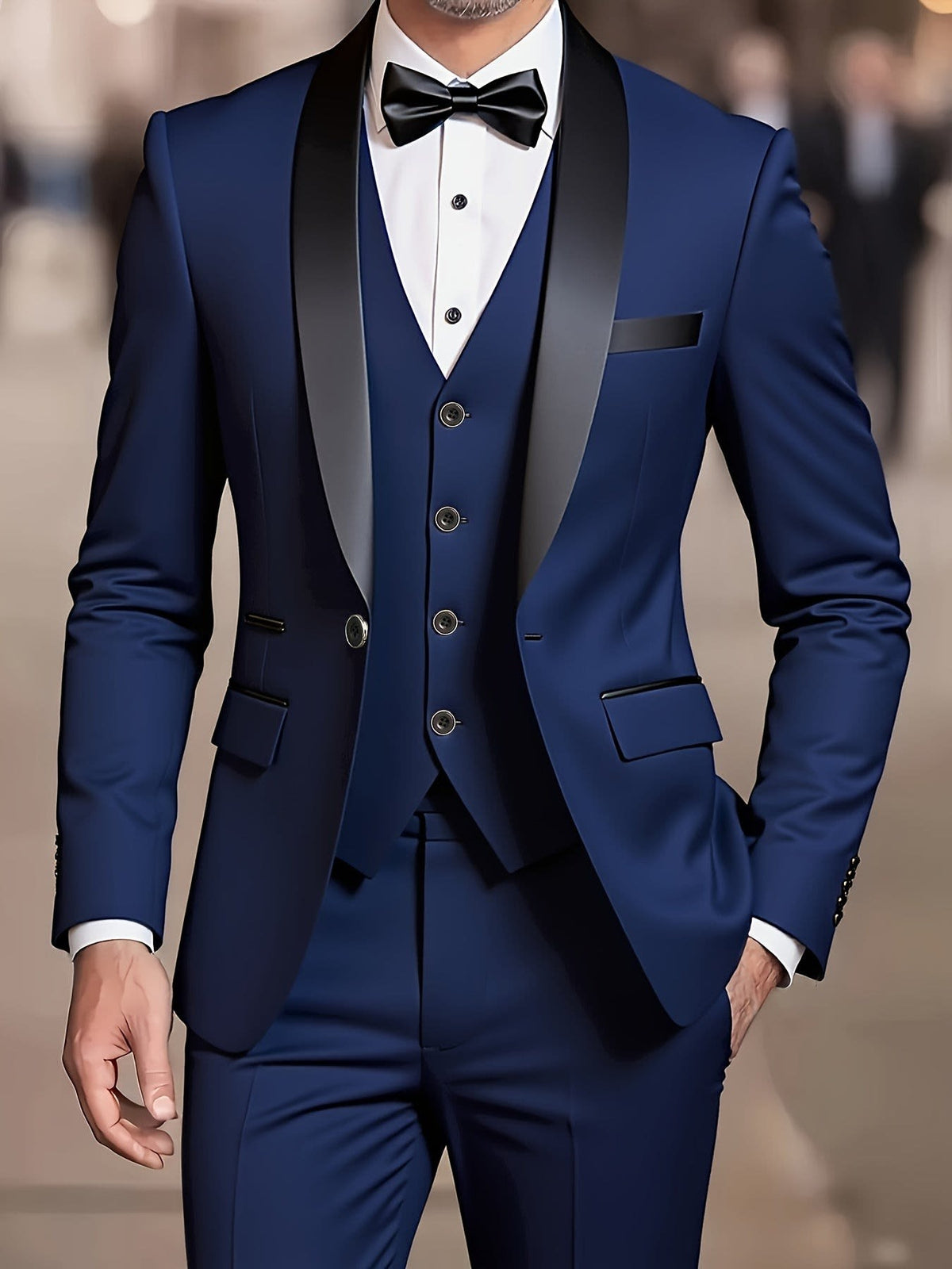 Julian Slim Fit Three Piece Suit_9