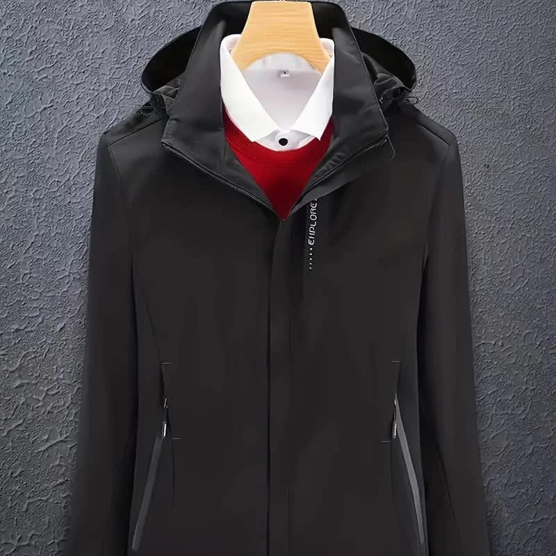 Everett Hooded Long Sleeve Ski Jacket For Winter_1